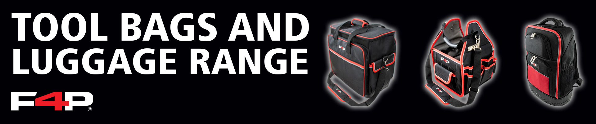 F4p tool bags and luggage range web may'24