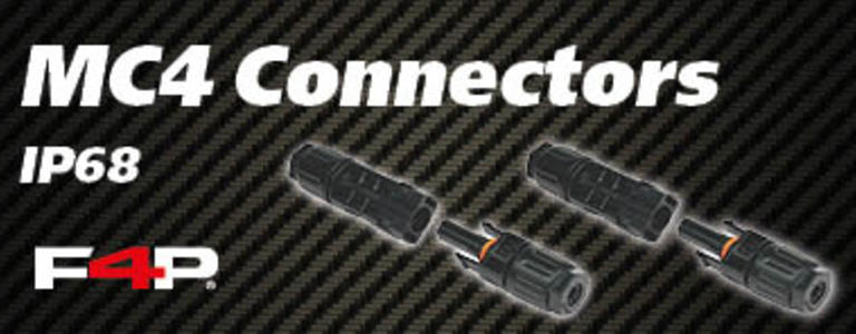 F4p mc4 connectors mobile